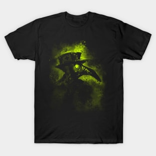 SCP049 - Smoke Horror Plague Doctor T-Shirt